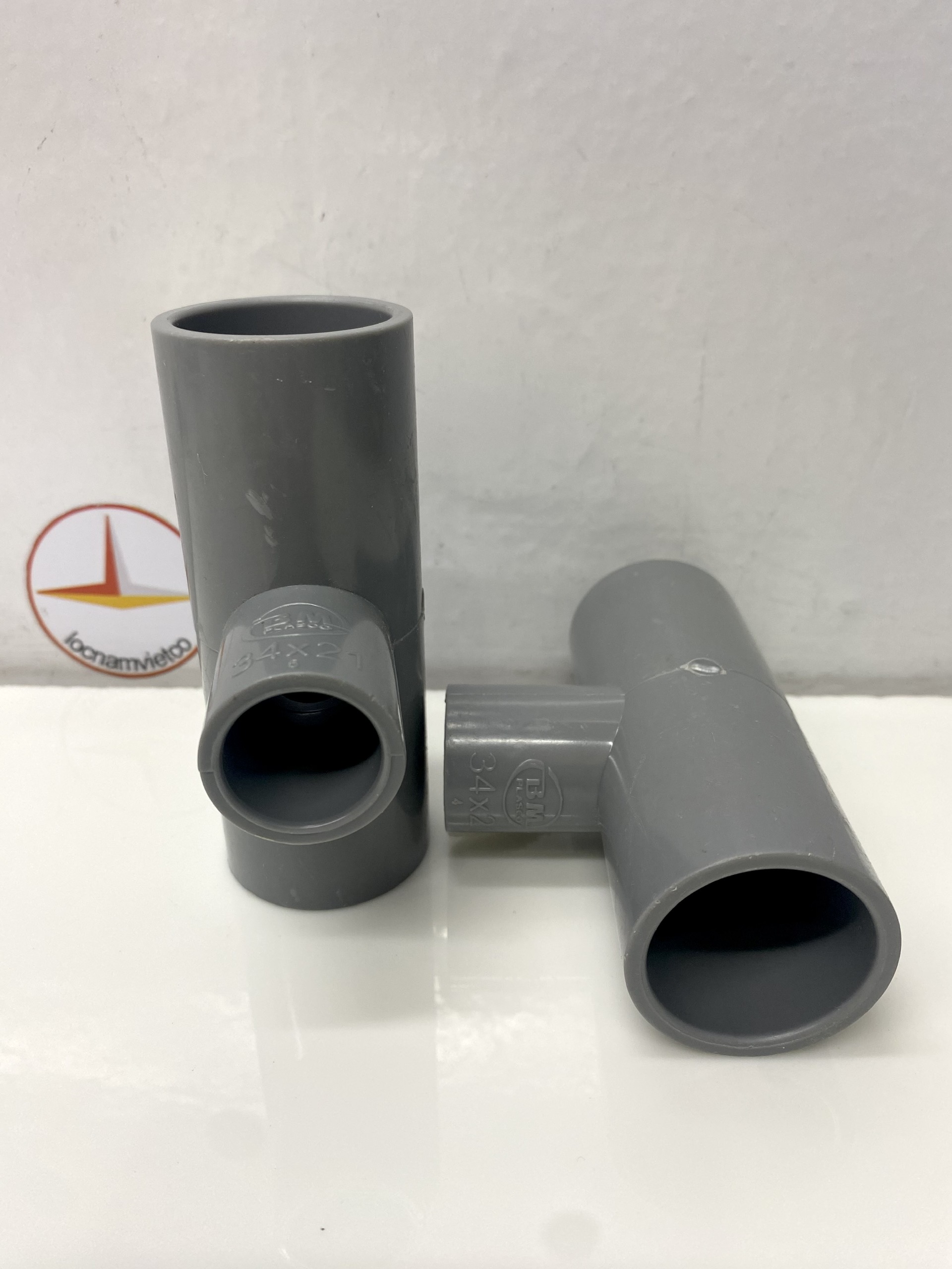 Tê giảm 34 x 21 nhựa PVC Bình Minh_T34x21
