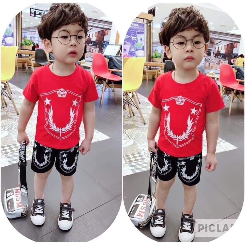 Bộ cộc tay chữ Z bé trai