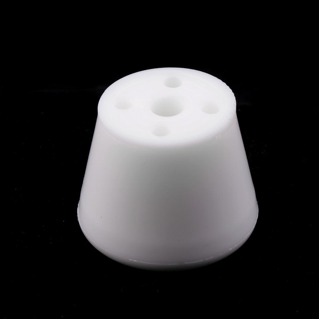 2pcs Black Roller Skates Toe Stops + 2pcs White Ice Skates Toe Stopper Outdoor Skating