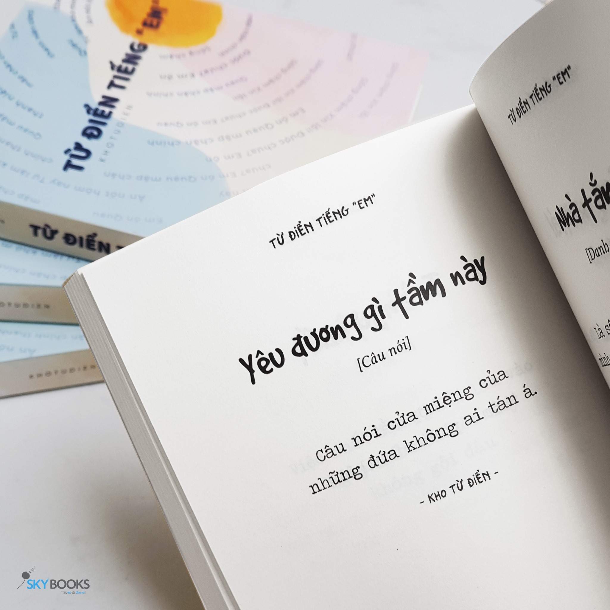 Sách Skybooks - Từ Điển Tiếng &quot;Em&quot; (Tặng Bookmark)