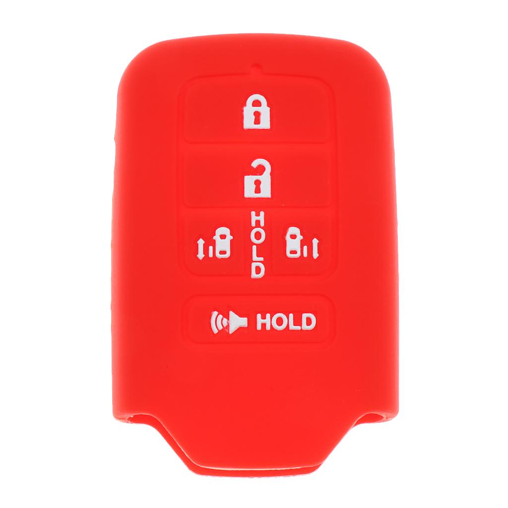 Car 6 Buttons Silicone Key  Fob  Case For