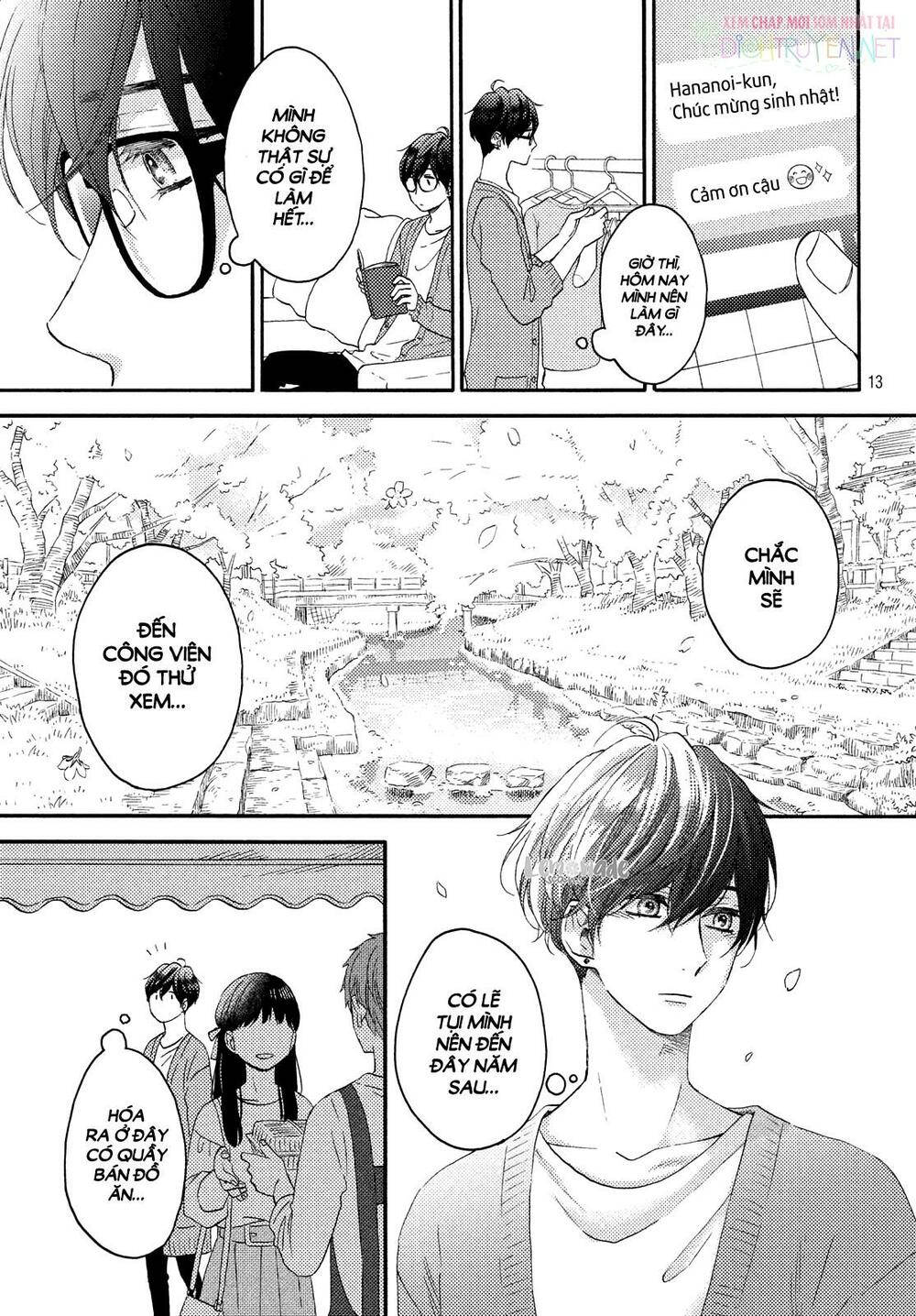 hananoi-kun to koi no yamai chapter 16 13