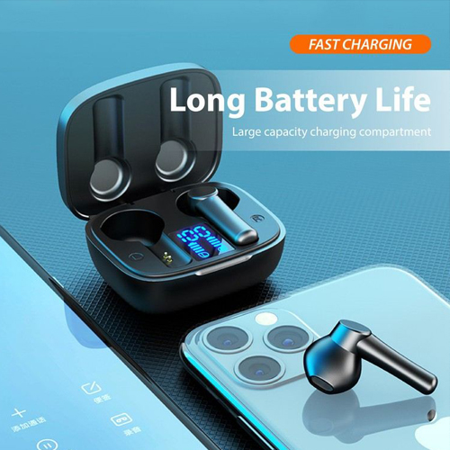 Tai Nghe Nhét Tai Bluetooth PKCB Tai Nghe Không Dây Chống Nước Chống Ồn Micro Chơi Game – Hàng Chính Hãng