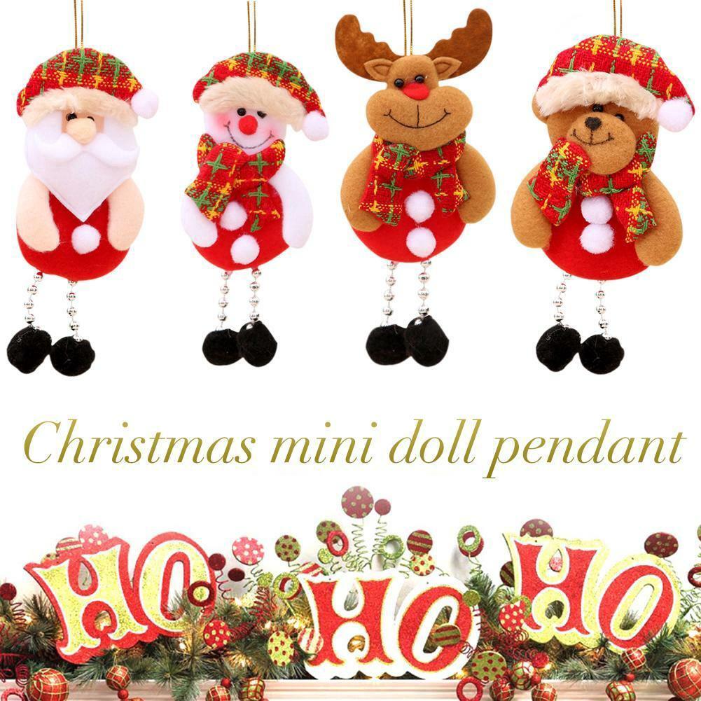 Búp bê hình ông già Noel có dây treo dùng để trang trí cây thông Noel