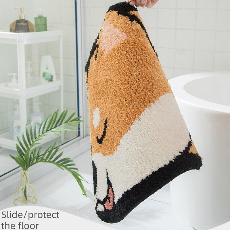 Cartoon Creative Non-slip Mat, Bathroom Balcony Floor Mat, Bathtub Absorbent Mat, Door Absorbent Mat, Household Carpet