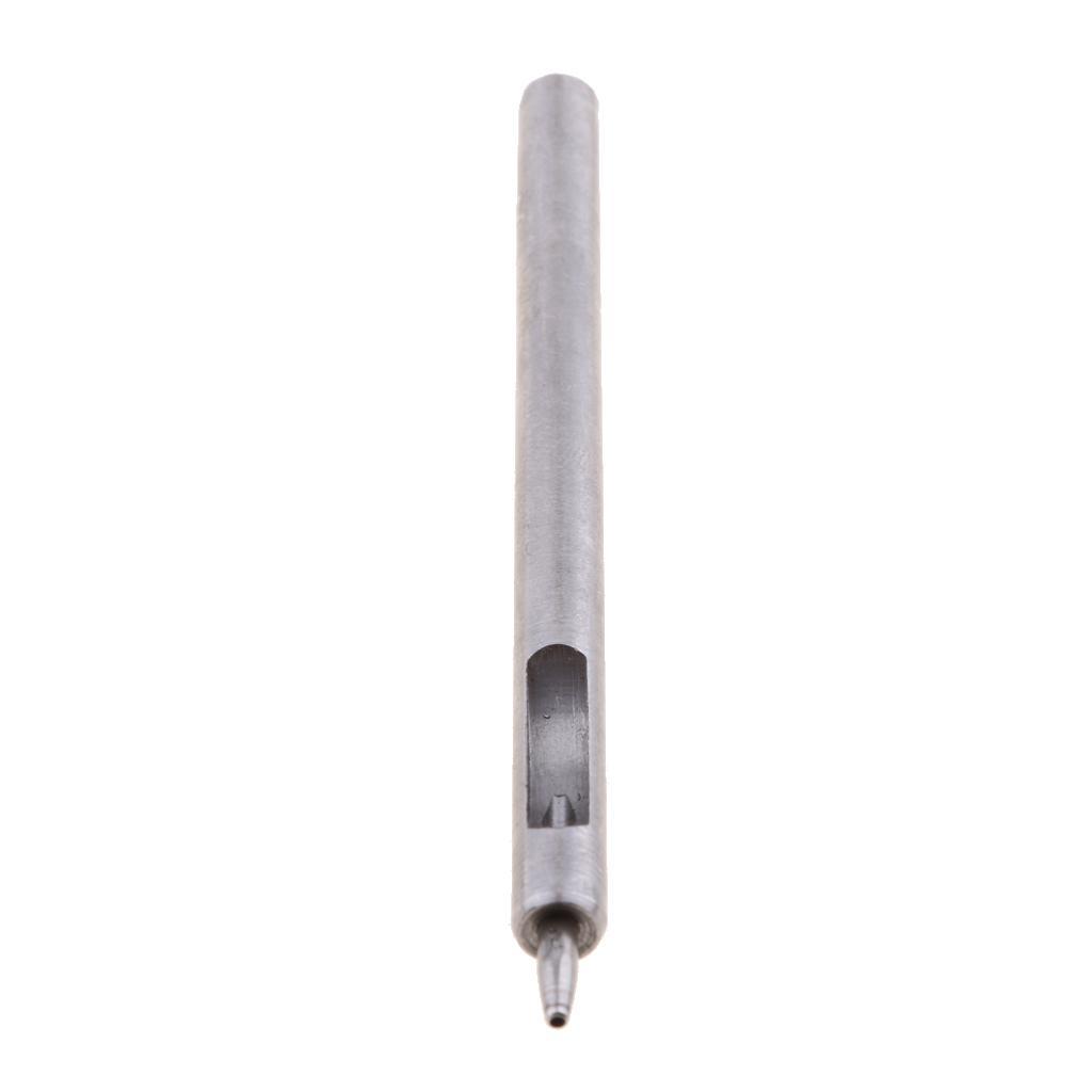 2X Craft Tool Round Hole Drive Punch for Leather Belt Watch Band Gasket 1.0mm