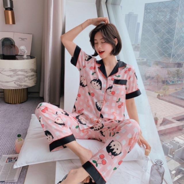 BỘ PIJAMA HOẠ TIẾT DỄ THƯƠNG