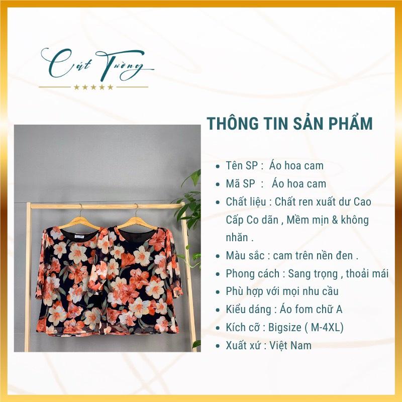 Thời trang Trung niên cao cấp - Áo kiểu Bigsize Trẻ trung , sang trọng - Thiết kế mới nhất 2021 - Bigsize Cát Tường