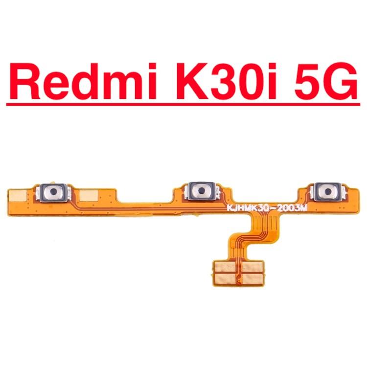 Mạch Nút Nguồn Cho Xiaomi Redmi K30i 5G Dây Cáp Nút Nguồn, Tăng Giảm Âm Lượng Linh Kiện Thay Thế