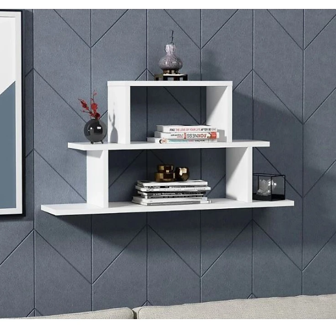 Kệ Gỗ Trang Trí Treo Tường 3 Tầng Tundo CTKT514 KT 90 x 48 x 20cm