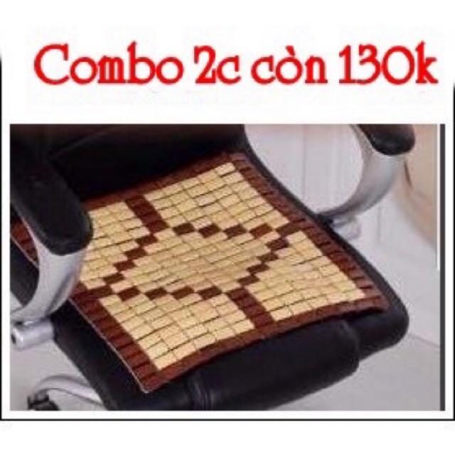 Combo 2c Chiếu trúc cho ghế văn phòng - giám đốc kt 40 x 35cm