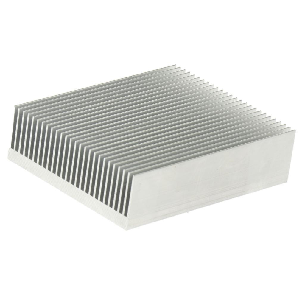 Aluminum Heatsink for Power Transistor IC Chip Heatsink White Cooler Fin