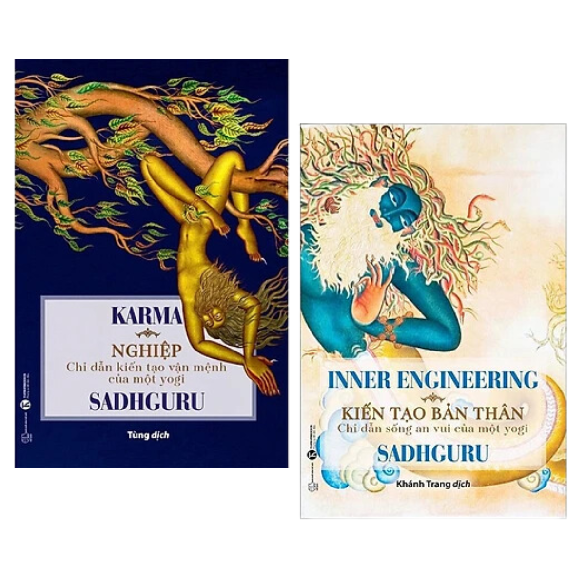 KARMA NGHIỆP - CHỈ DẪN KIẾN TẠO VẬN MỆNH CỦA MỘT YOGI và INNER ENGINEERING - CHỈ DẪN SỐNG AN VUI CỦA MỘT YOGI – Sadhguru – Khánh Trang dịch - Thái Hà - NXB Thế Giới