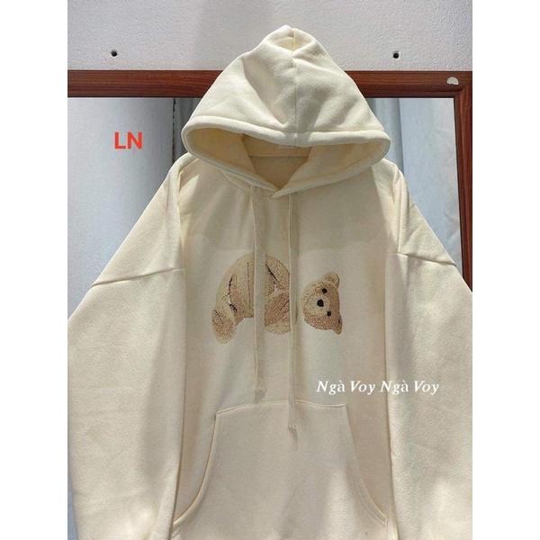 Áo hoodie gấu rơi đầu DA6