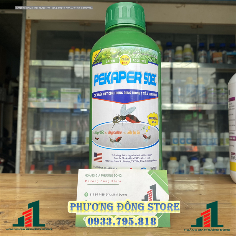 Thuốc diệt muỗi PEKAPER 50EC _ 1 lít