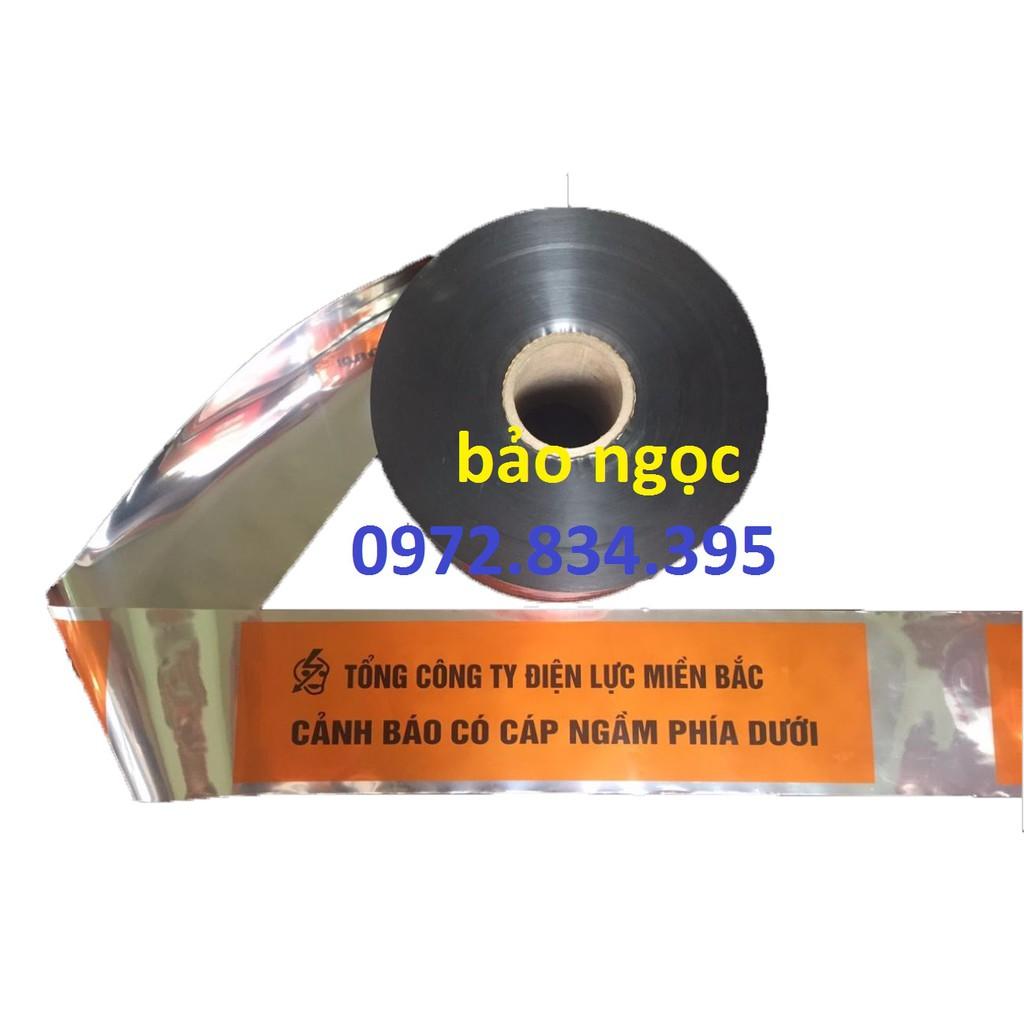 Băng cảnh báo cáp điện bản 30 cm x 500m