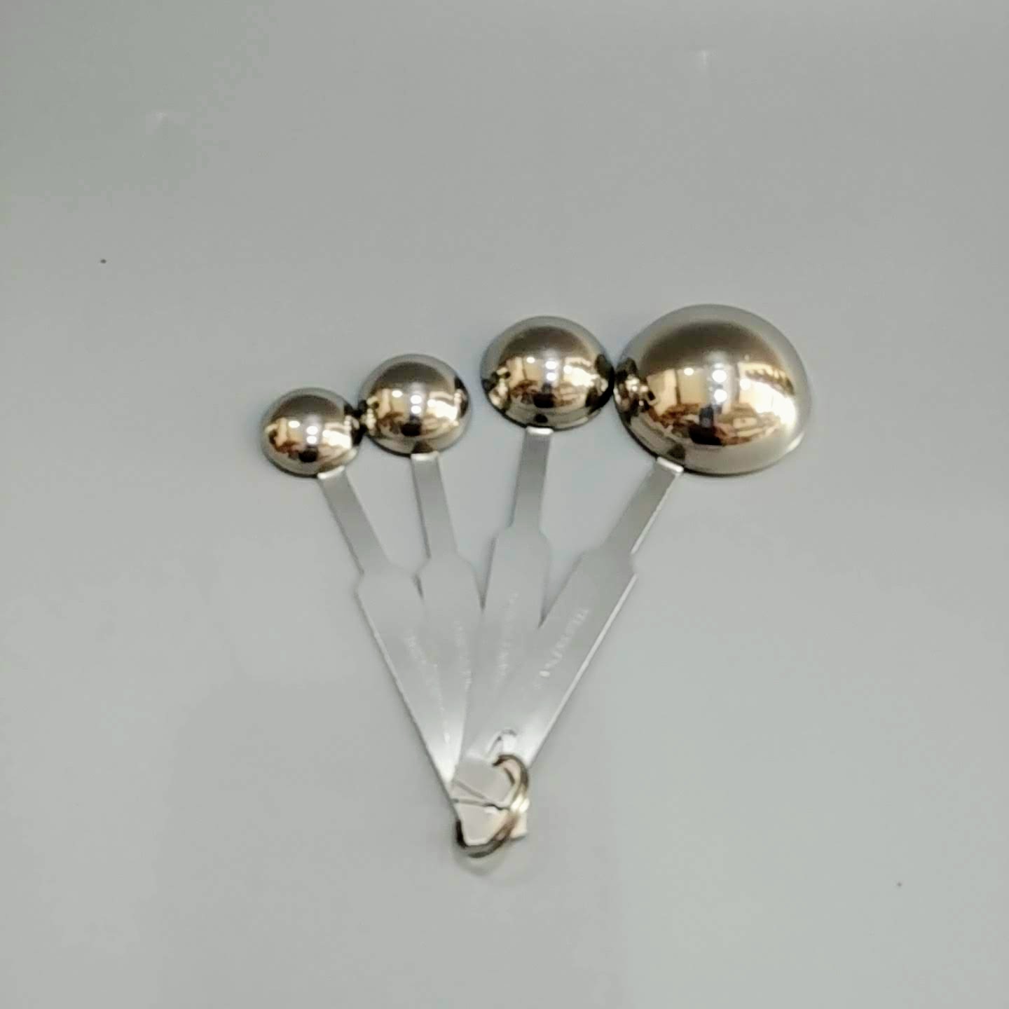 Bộ 4 muỗng đong định lượng gia vị bằng thép không gỉ