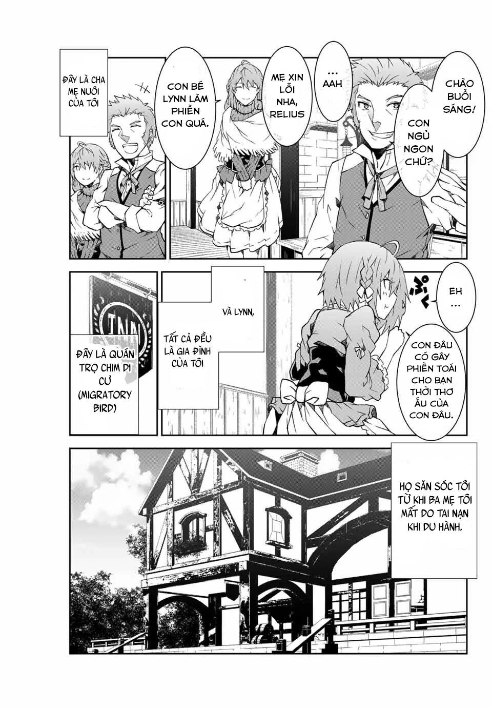 từ chức nghiệp yếu nhất trở thành "thợ rèn" mạnh nhất chapter 1.1 7