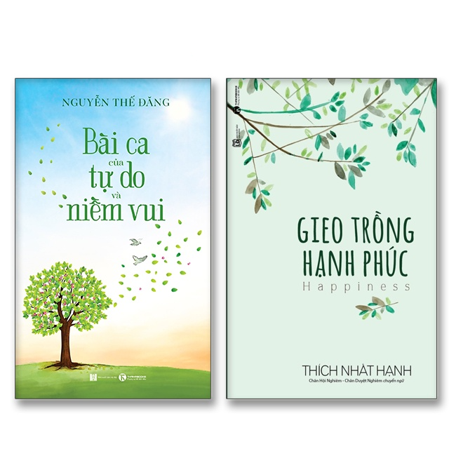 Combo Bài ca của tự do và niềm vui + Gieo trồng hạnh phúc - Bản Quyền