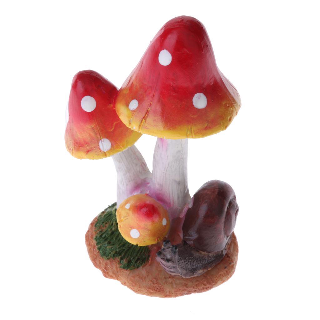 Resin Fairy Garden Ornament Miniature Home Decor