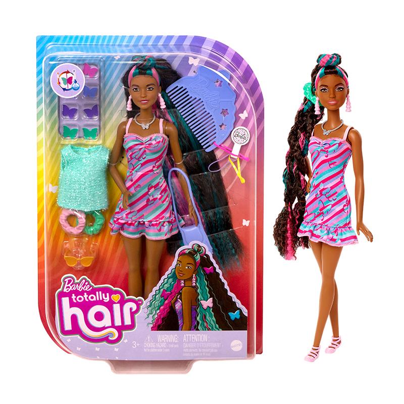 Đồ Chơi Barbie Butterflies Và Mái Tóc Thời Trang Sành Điệu HCM91/HCM87