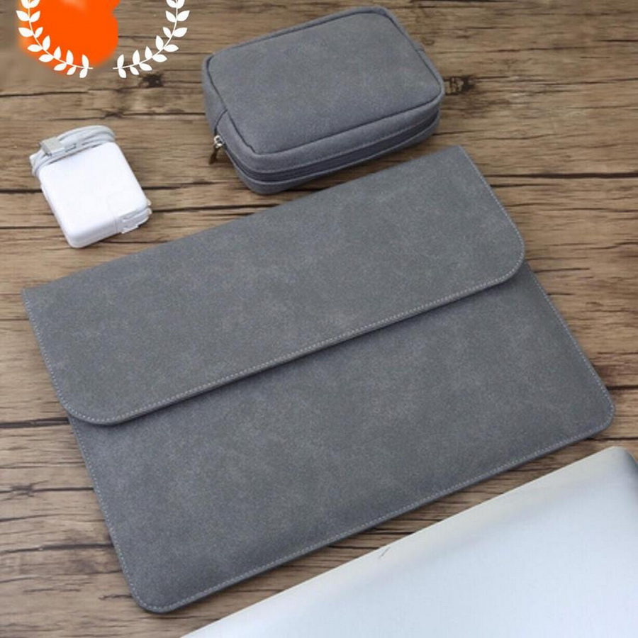 BAO DA, TÚI DA, CẶP DA CHỐNG SỐC CHO MACBOOK, LAPTOP, SURFACE KÈM VÍ ĐỰNG PHỤ KIỆN