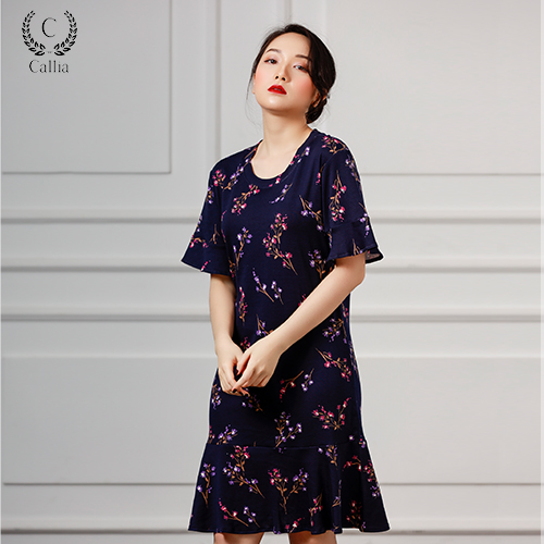 Đầm thun Callia lai bèo Dian