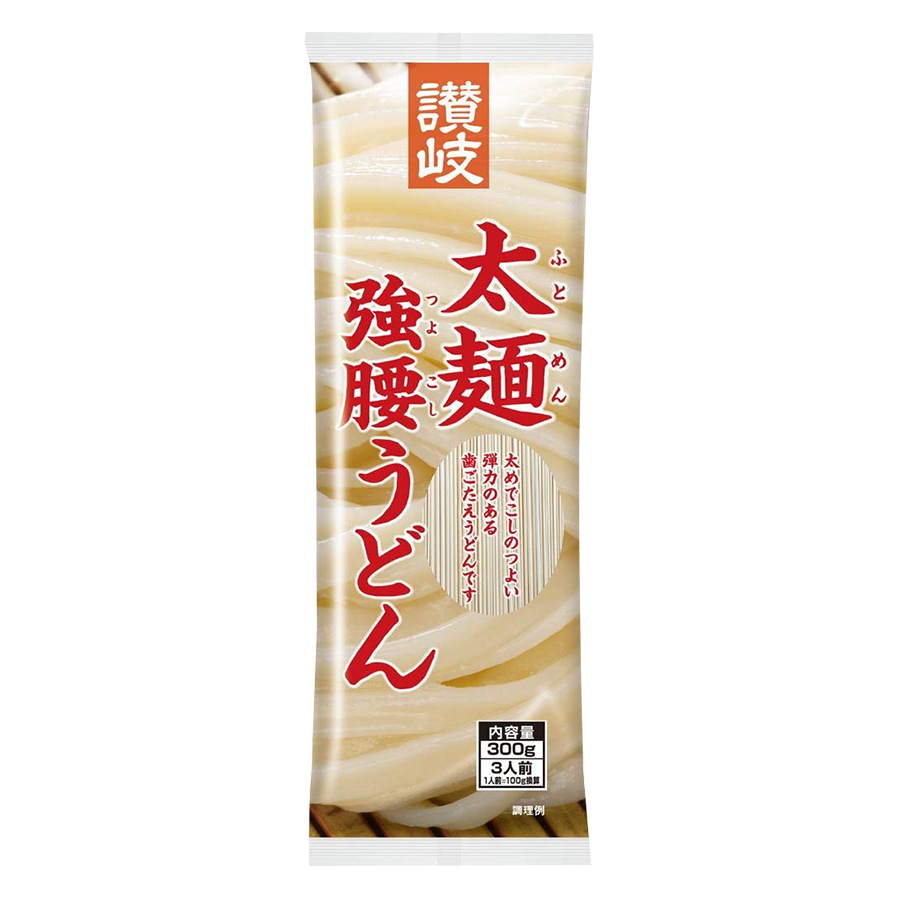 3 Gói Mì Sợi Dày Sanukisisei Udon Nhật Bản (300g x 3)