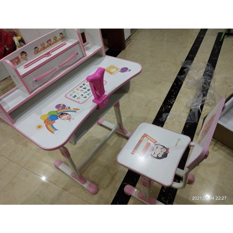 Bộ bàn ghế cao cấp chống gù chống cận bàn học thông minh cho học sinh điều chỉnh độ cao - Hàng chính hãng