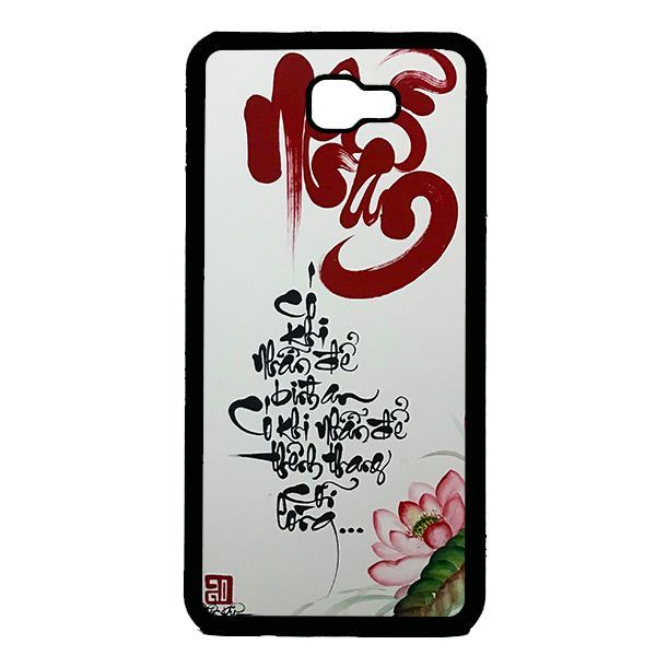 Ốp lưng cho Samsung Galaxy J7 Prime thư pháp 21 - Hàng chính hãng