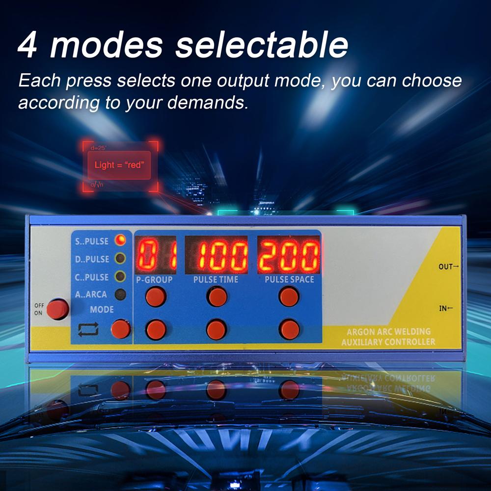 Argon Arc Welding Modified Cold Welding Machine Controller Sheet Pulse Spots Welding Laser Welding Machine Cold Welding Controller Pulse Time Pulse Interval Adjustable