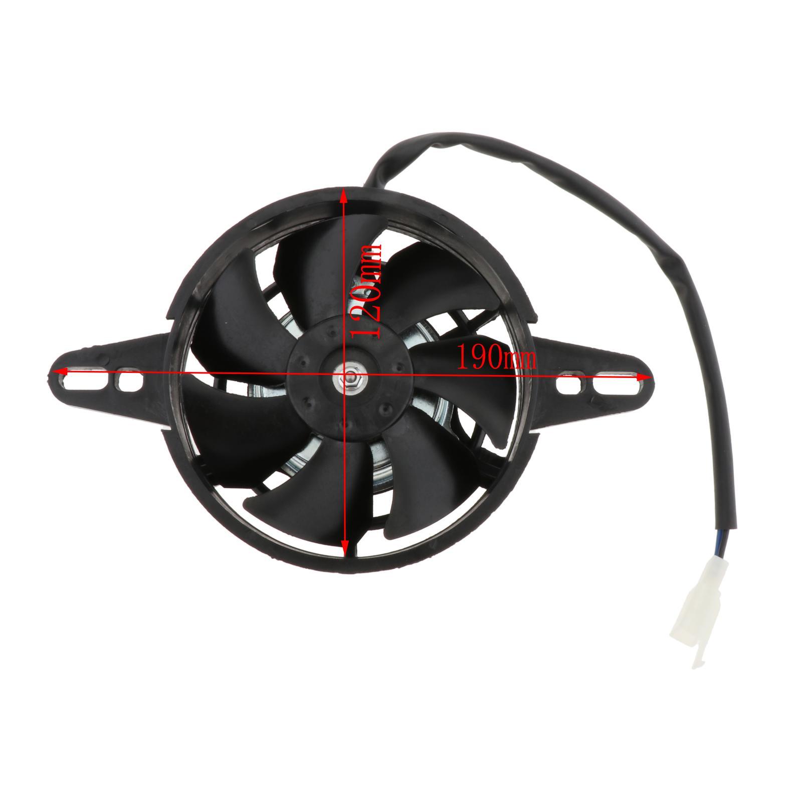 Electric Radiator Cooling Fan for 150CC 200CC 250CC Chinese ATV Go Kart