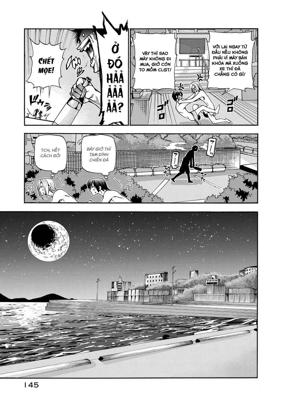 cô gái thích lặn - grand blue chapter 21 36