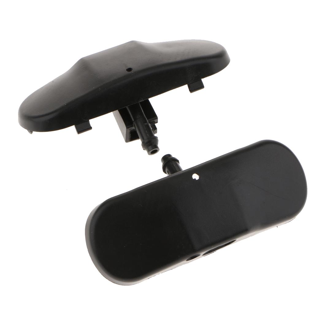 2pcs Car Windshield Wiper Water Spray Nozzle Jet Washer for VW Beetle Passat