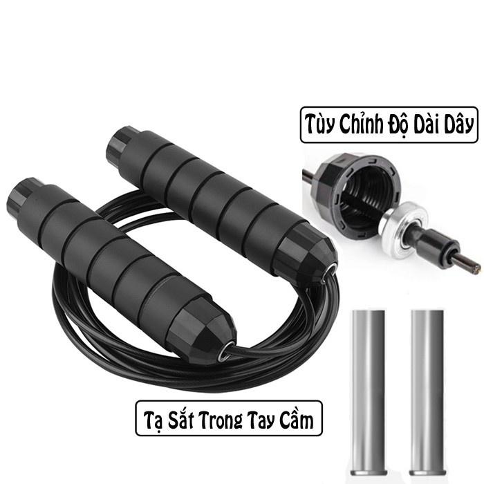 Dây nhảy thể lực đàn hồi 2.9m hãng TopBody, hỗ trợ luyện tập thể dục, thể thao tiện lợi tại nhà