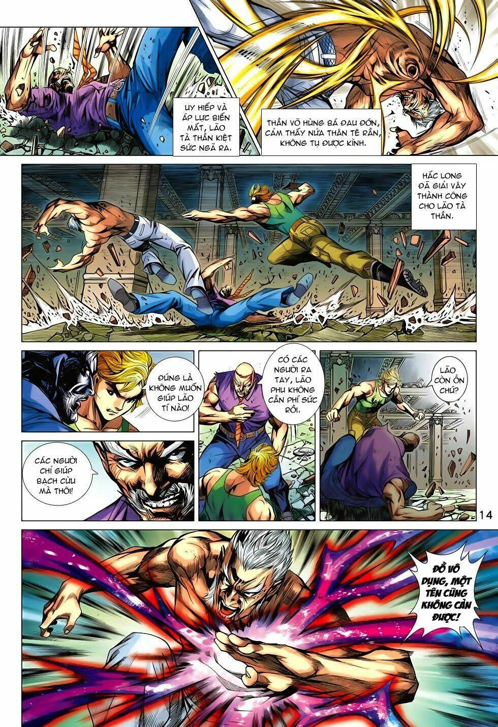 tân tác long hổ môn chapter 699 14