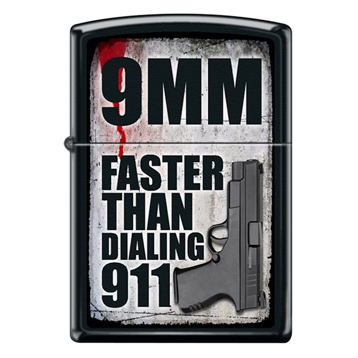 Bật Lửa Zippo 218 9mm Is Faster Than 911