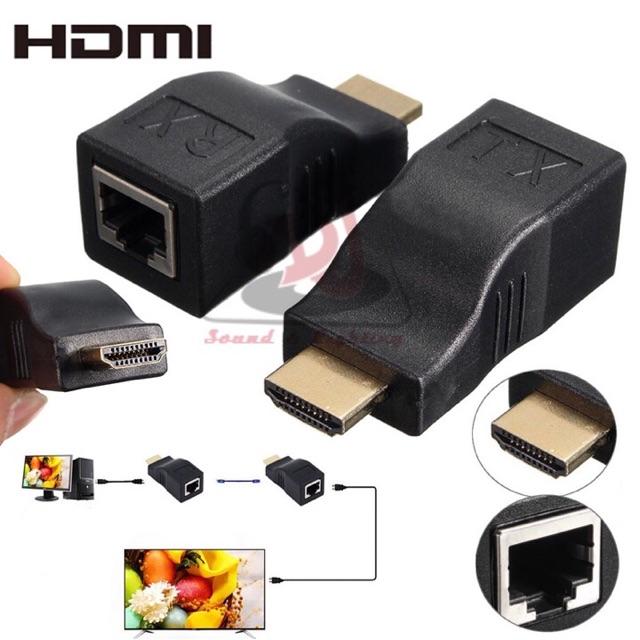 Bộ chuyển cao cấp cáp LAN sang HDMI chuẩn 4K