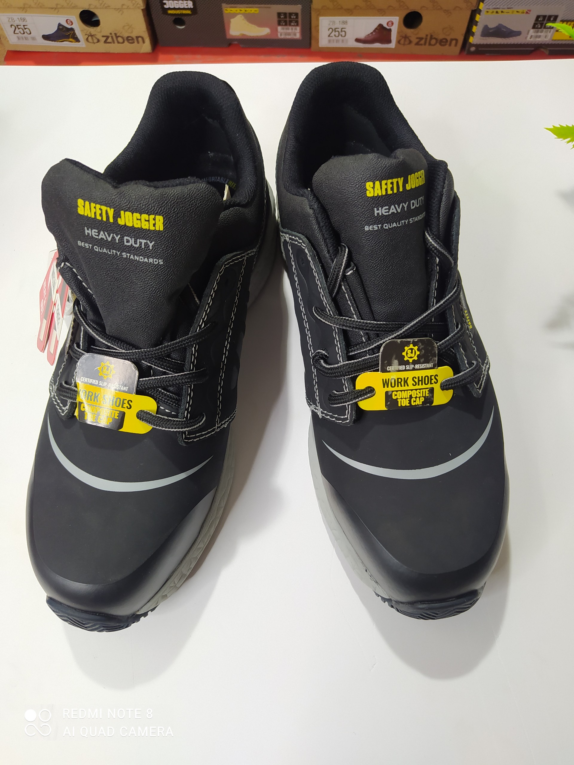 Giày Bảo Hộ Safety Jogger Rocket 81, Da Chất Lượng Cao, Đế PU, Chống Trượt, Đâm Xuyên