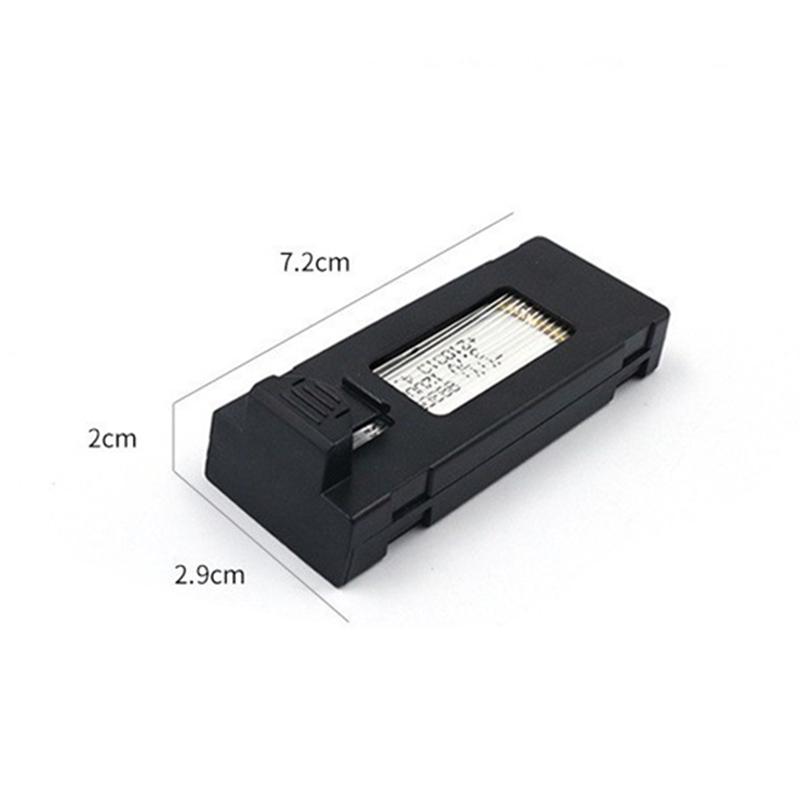 Phụ kiện pin cho máy bay không người lái RC 3.7V 1800mAh cho E88 E88PRO Ls-E525 E525 PRO Mini Uav Drone Pin Phần Rc đặc biệt 1/2/3/4/5 Cái Điện áp danh định: 3.7V