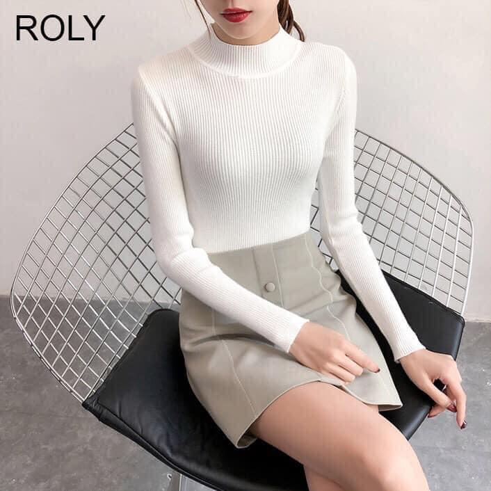 ÁO LEN GIỮ NHIỆT CỔ 3 PHÂN DÀI TAY SANG CHẢNH