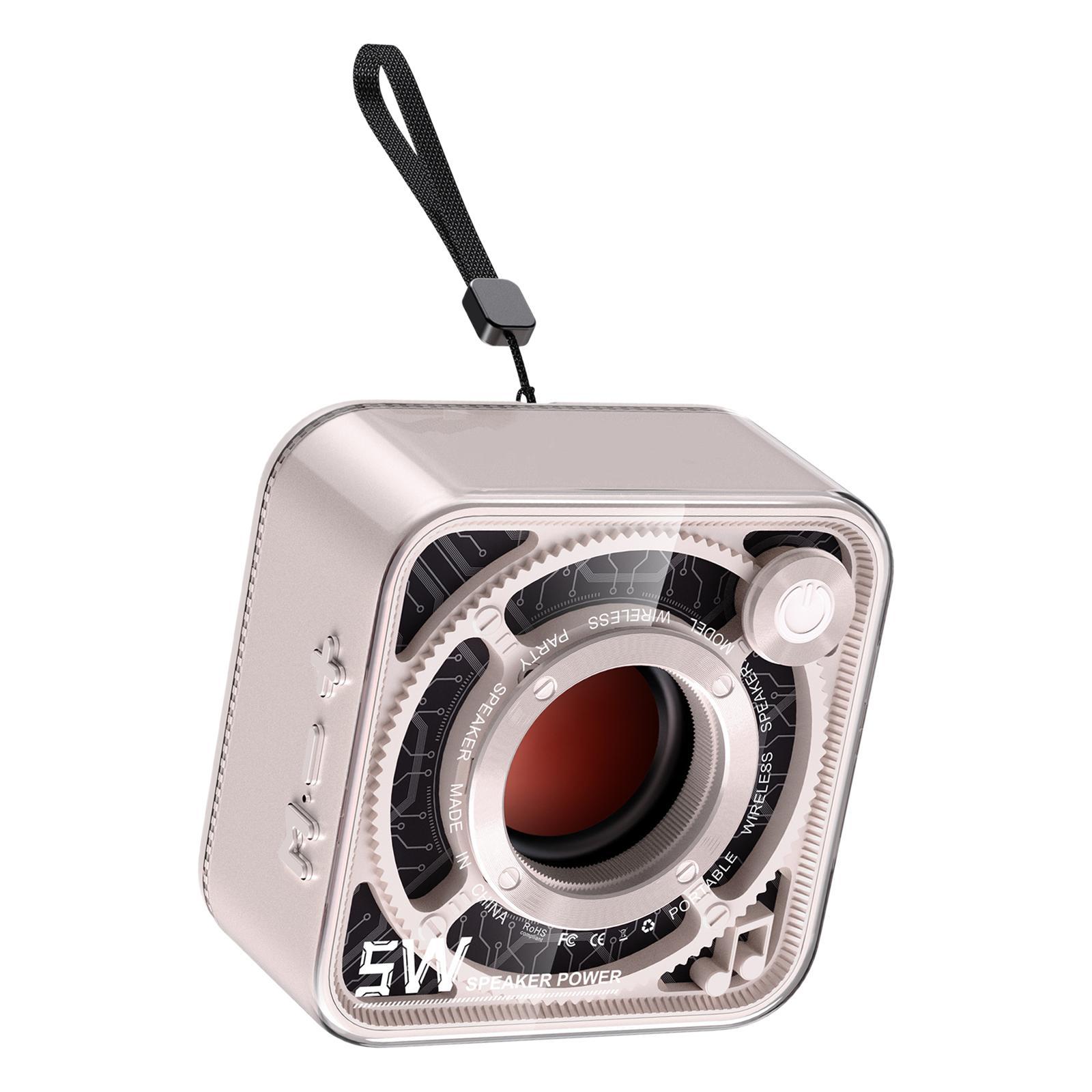 Portable Speaker Music Player Gifts TF Card Stereo ,5W ,10M Stable Connection, V5.0 Shower Speakers Mini Speaker for Desktop Home Outdoor Party