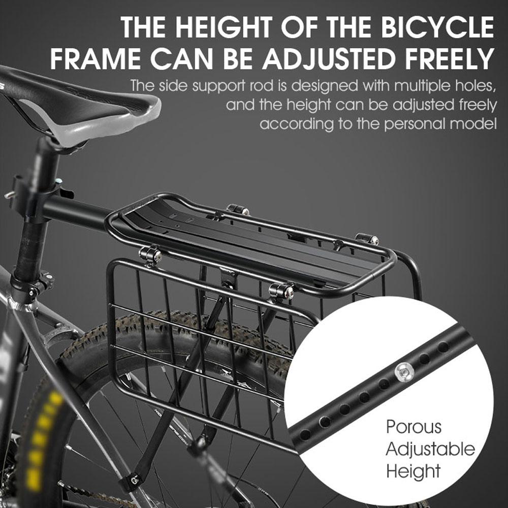Giỏ xe đạp đa chức năng phía sau WEST BIKING Chở hành lý đi bằng nhôm hợp kim MTB