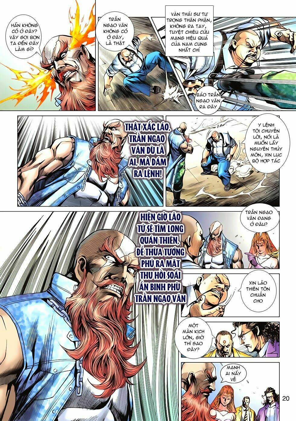 tân tác long hổ môn chapter 587 20