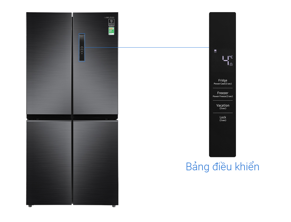 Tủ lạnh Samsung Inverter 488 lít RF48A4000B4/SV - Chỉ giao tại HN