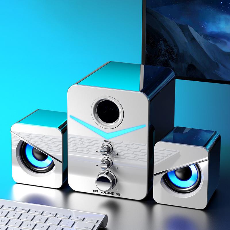 Loa bluetooth nhà hát nhà hệ thống âm thanh mini loa máy tính để bàn máy tính mp3 âm thanh cho PC điện thoại phụ đa phương tiện