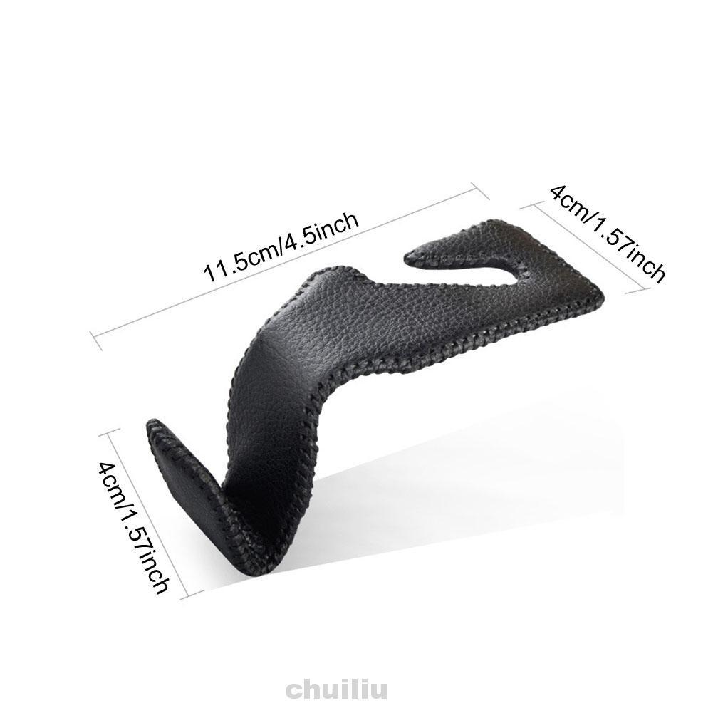 Set 2 Móc Treo Đồ Da Tiện Lợi Cho Xe Ô Tô