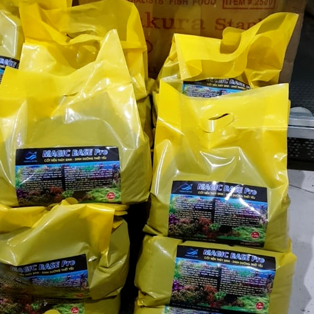 Cốt nền Magic Base Pro giàu dinh dưỡng, tốt cho cây trồng, chuyên dụng cho hồ thủy sinh