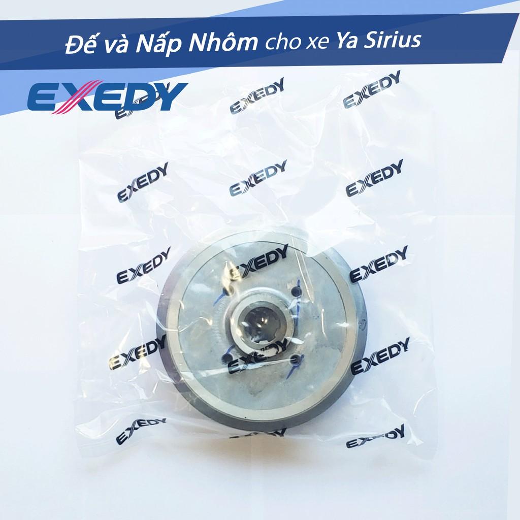 A1 Full bộ đế nhôm mặt ép nhôm Exedy Lá Bố Lá Sắt dùng cho xe Ya Sirius 110 Xăng Cơ