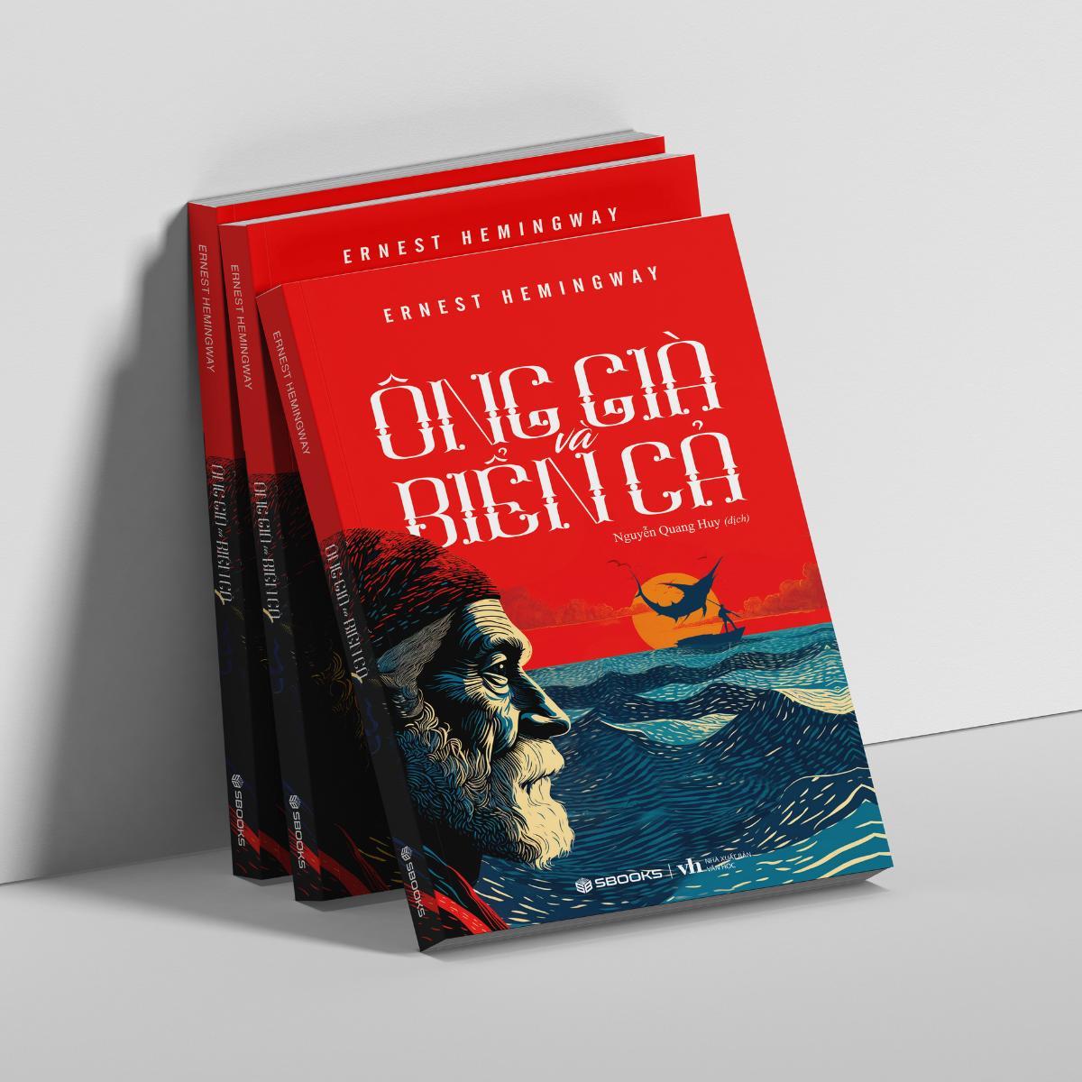 Tiểu thuyết kinh điển Ông Già và Biển Cả - Sách, truyện Châu Âu hay nhất 2024 - Ernest Hemingway - Sách Sbooks chính hãng